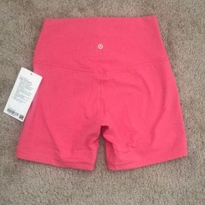 Lululemon Align Shorts 6” Size 8 Guava Pink NWT